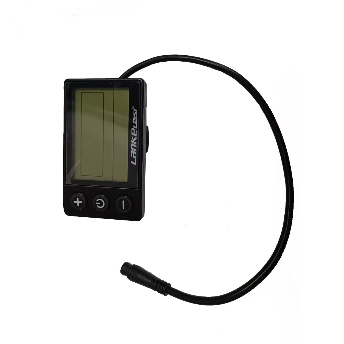 LANKELEISI S700/S866/S600 multifunctional LCD display accessory for electric bike, showing screen with various controls and data.