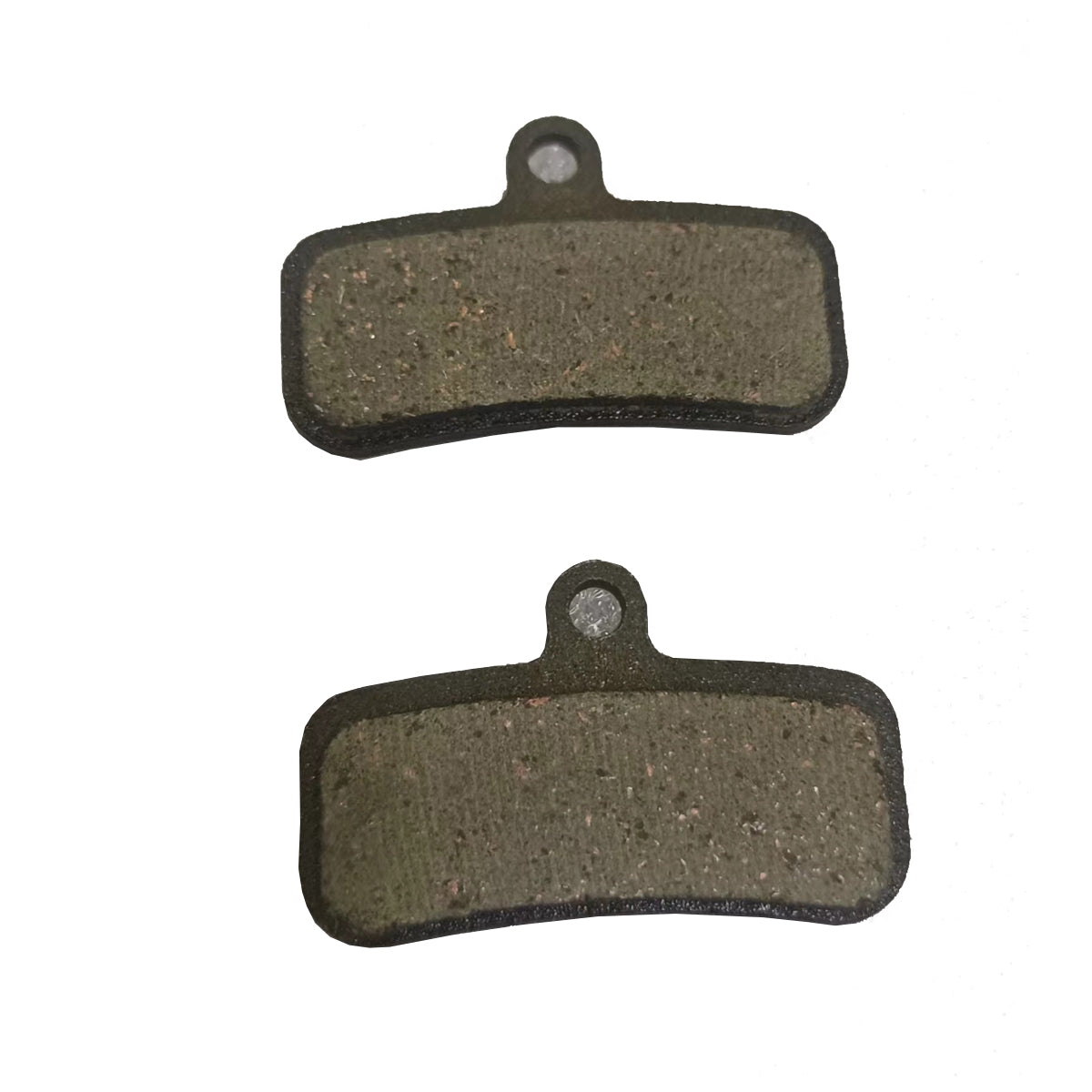 Lankeleisi Bikes RX600Pro brake pads for electric bike, close-up of brake pad set with metal backing and friction material