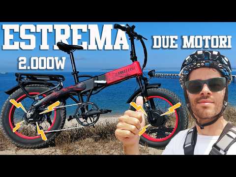 La bicicleta eléctrica todoterreno más potente de 2000W: Lankeleisi X2000 Max